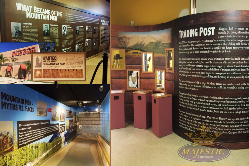 Wall Murals for Exhibits - San Bernardino County Museum