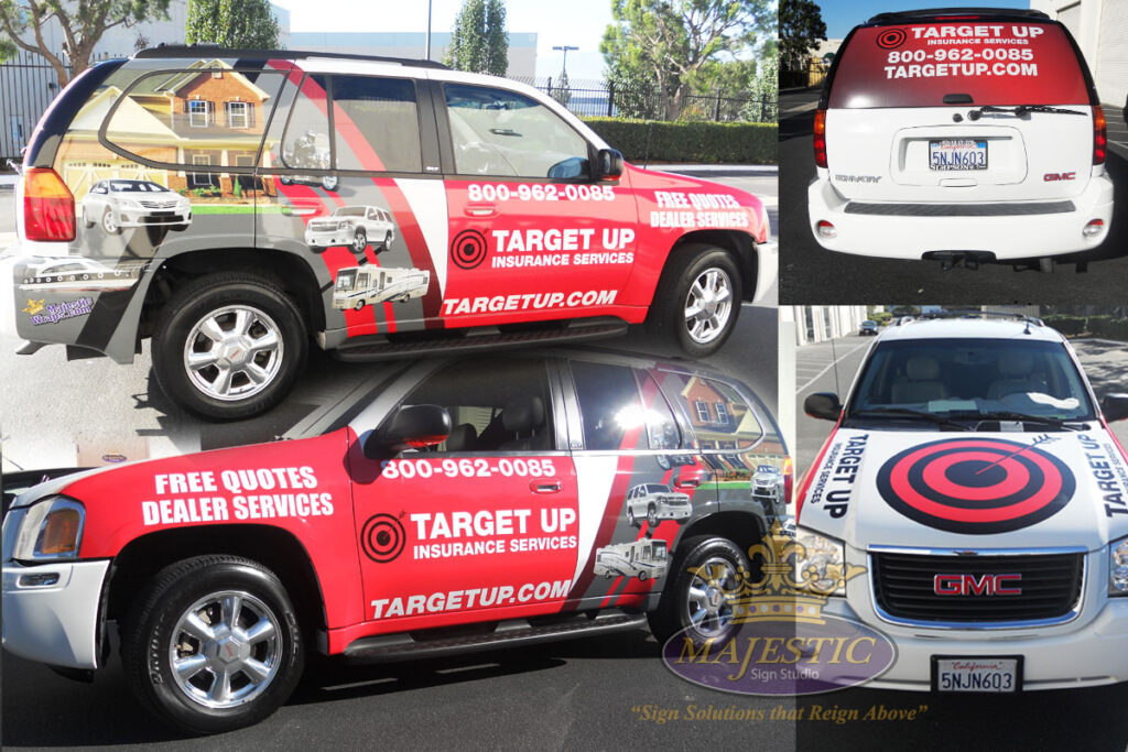 Full Vehicle Wraps - Insurance Company, California